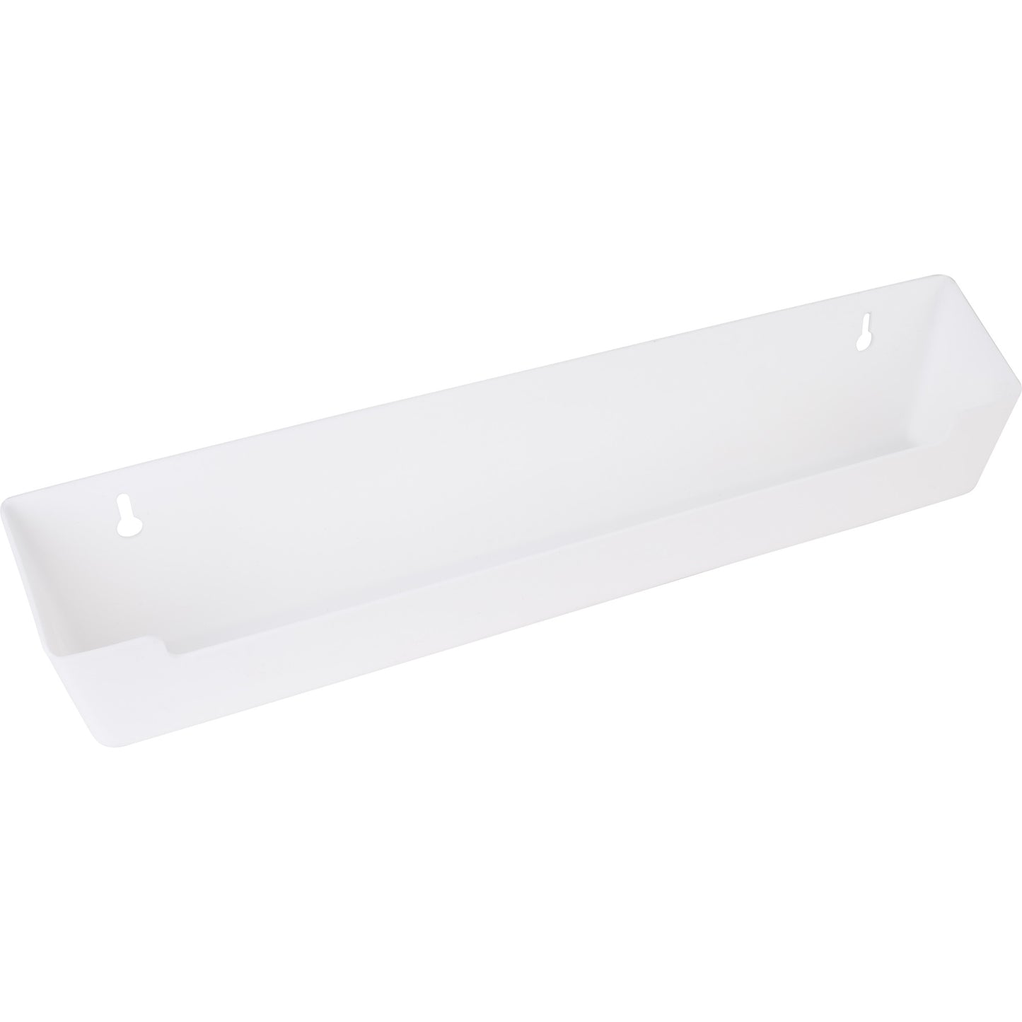 HARDWARE RESOURCES TO14-REPL 14-13/16" Plastic Tip-Out Tray for Sink Front - White