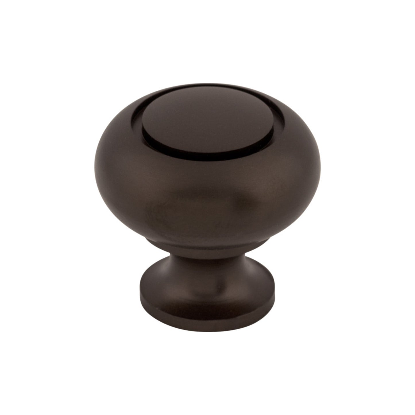 TOP KNOBS M774 Ring 1 1/4" Diameter Round Knob - Oil Rubbed Bronze