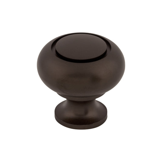 TOP KNOBS M774 Ring 1 1/4" Diameter Round Knob - Oil Rubbed Bronze