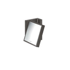 AXOR 42649340 Universal Rectangular Shaving Mirror - Brushed Black Chrome