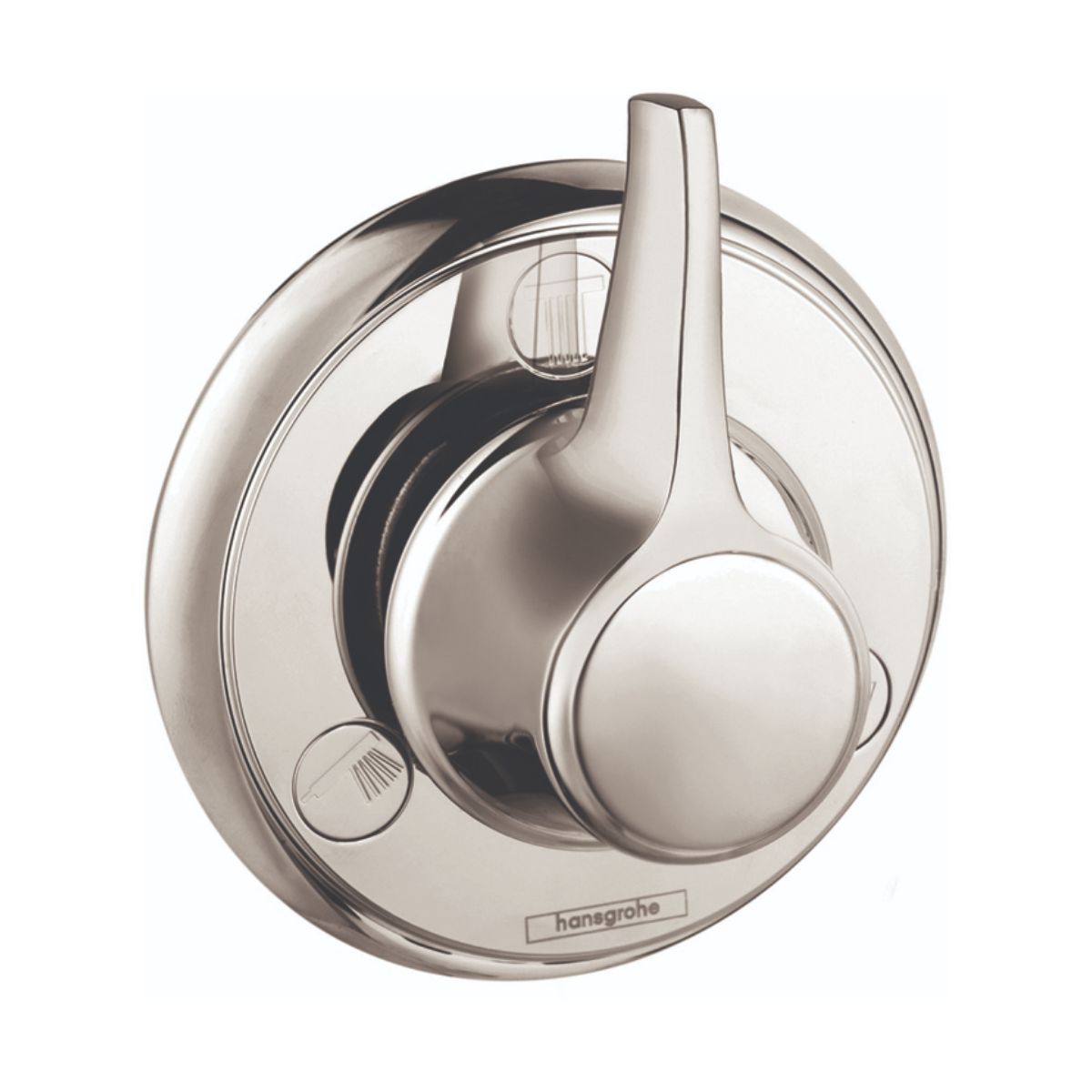 HANSGROHE 15934831 Ecostat Classic Diverter Trim Trio/Quattro - Polished Nickel