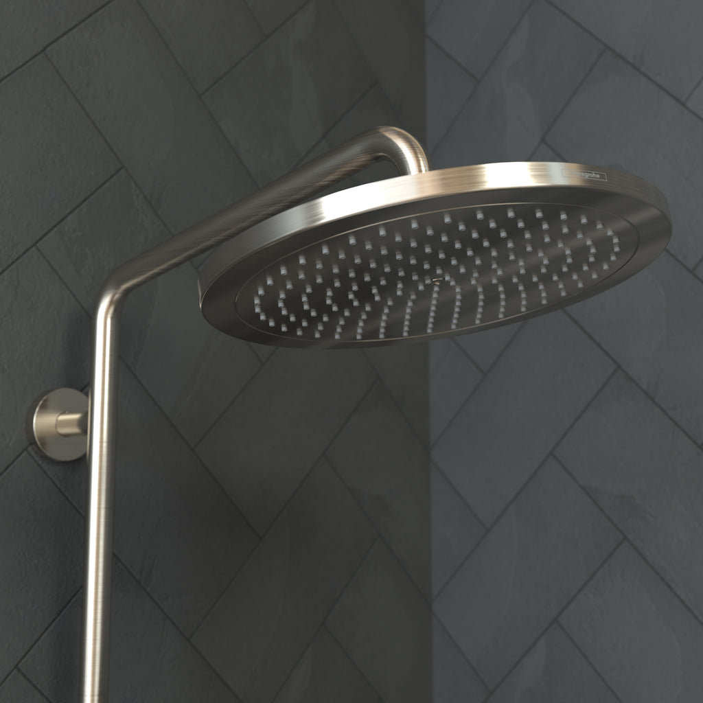 HANSGROHE 26217821 Croma Showerhead 280 1-Jet, 1.75 GPM - Brushed Nickel