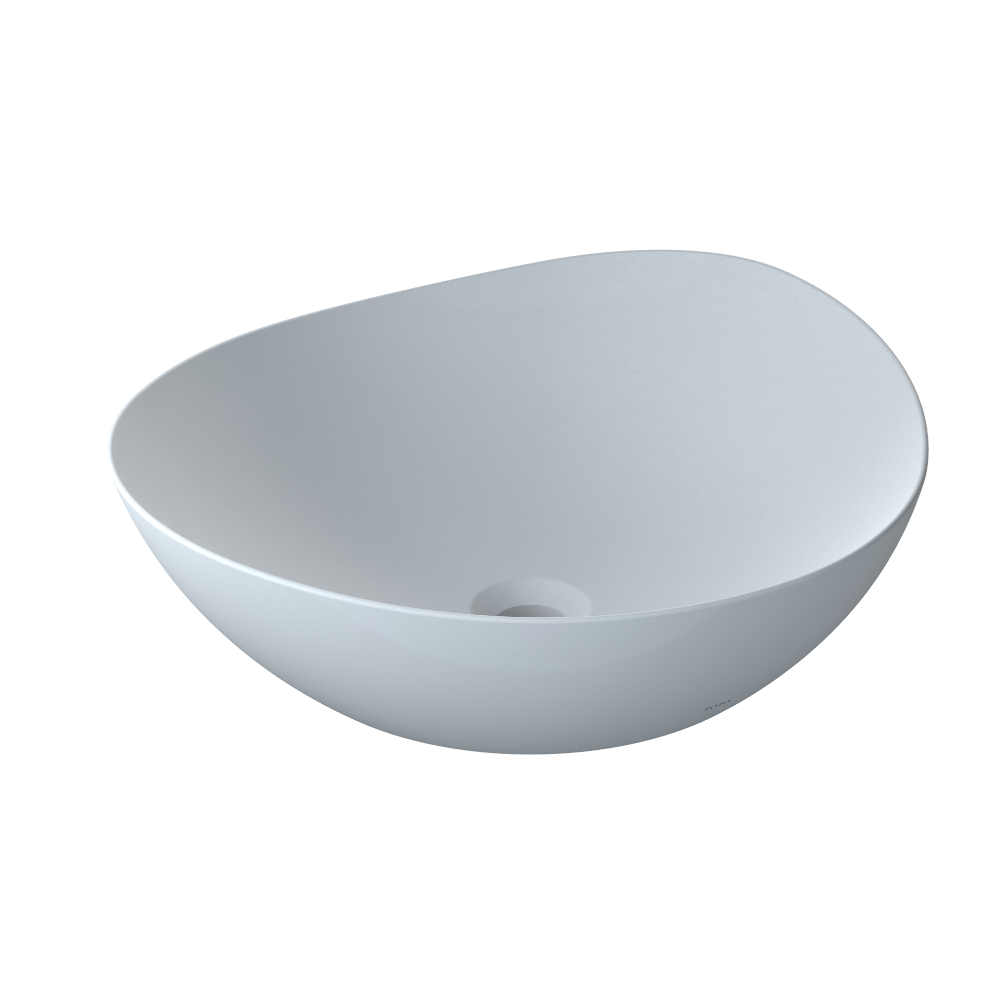 TOTO LT477MT#CMW Kiwami Asymmetrical Vessel Bathroom Sink With Cefitontect - Clean Matte