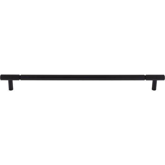 TOP KNOBS TK3245BLK Prestwick 12" Center to Center Bar Pull - Flat Black