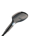 HANSGROHE 04528340 Raindance Select E Handshower 120 3-Jet, 2.0 GPM - Brushed Black Chrome