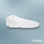 TOTO SW3084#01 Washlet C5 Electronic Bidet Toilet Seat With Premist And Ewater+ Wand Cleaning - Cotton White