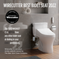 TOTO SW3084#01 WASHLET C5 Electronic Bidet Toilet Seat with PREMIST and EWATER+ Wand Cleaning , Cotton White