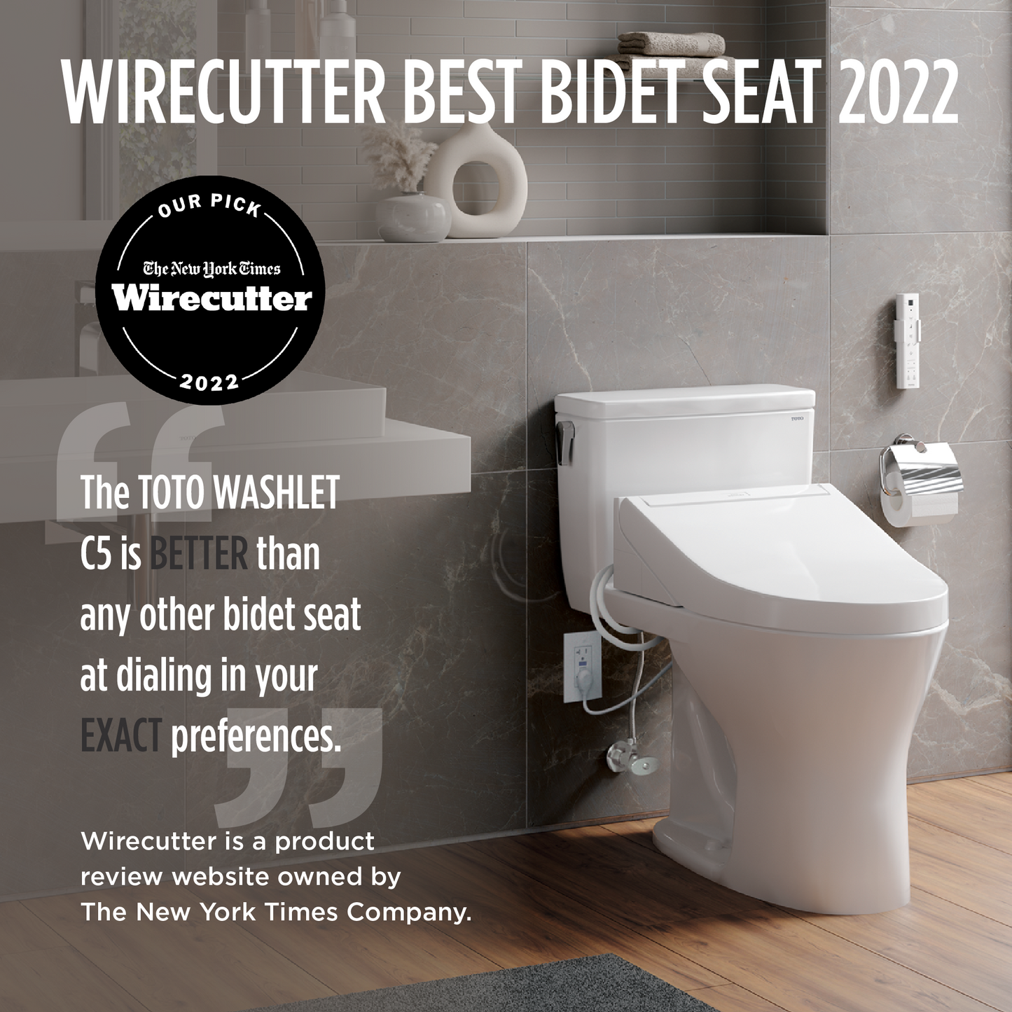 TOTO SW3084#12 Washlet C5 Electronic Bidet Toilet Seat With Premist And Ewater+ Wand Cleaning - Sedona Beige