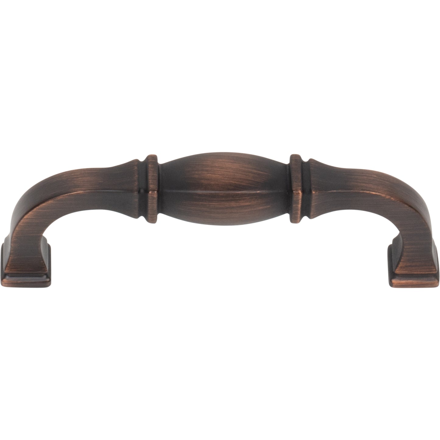 JEFFREY ALEXANDER 278-96DBAC Audrey 96 mm Center-to-Center Bar Pull - Brushed Oil Rubbed Bronze