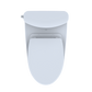 TOTO MS442124CUFG#01 Nexus 1G Two-Piece Elongated 1.0 GPF Universal Height Toilet with CEFIONTECT and SS124 SoftClose Seat , Cotton White