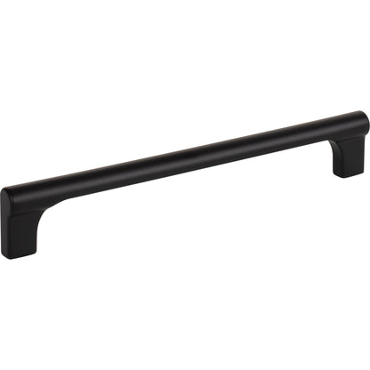 ATLAS A654-BL Whittier 6 5/16" Center to Center Bar Pull - Matte Black