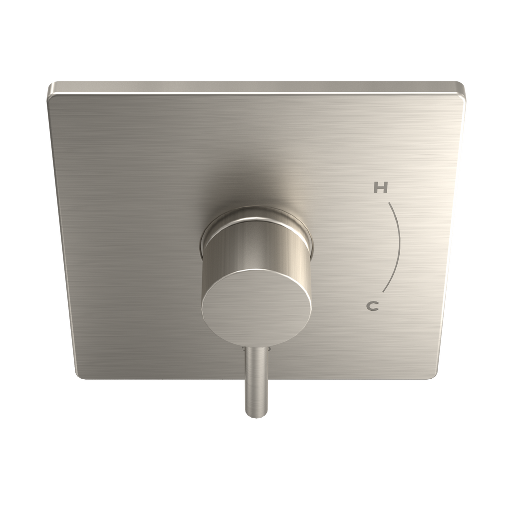 TOTO TBV02801U#BN Square Pressure Balance Valve Shower Trim - Brushed Nickel