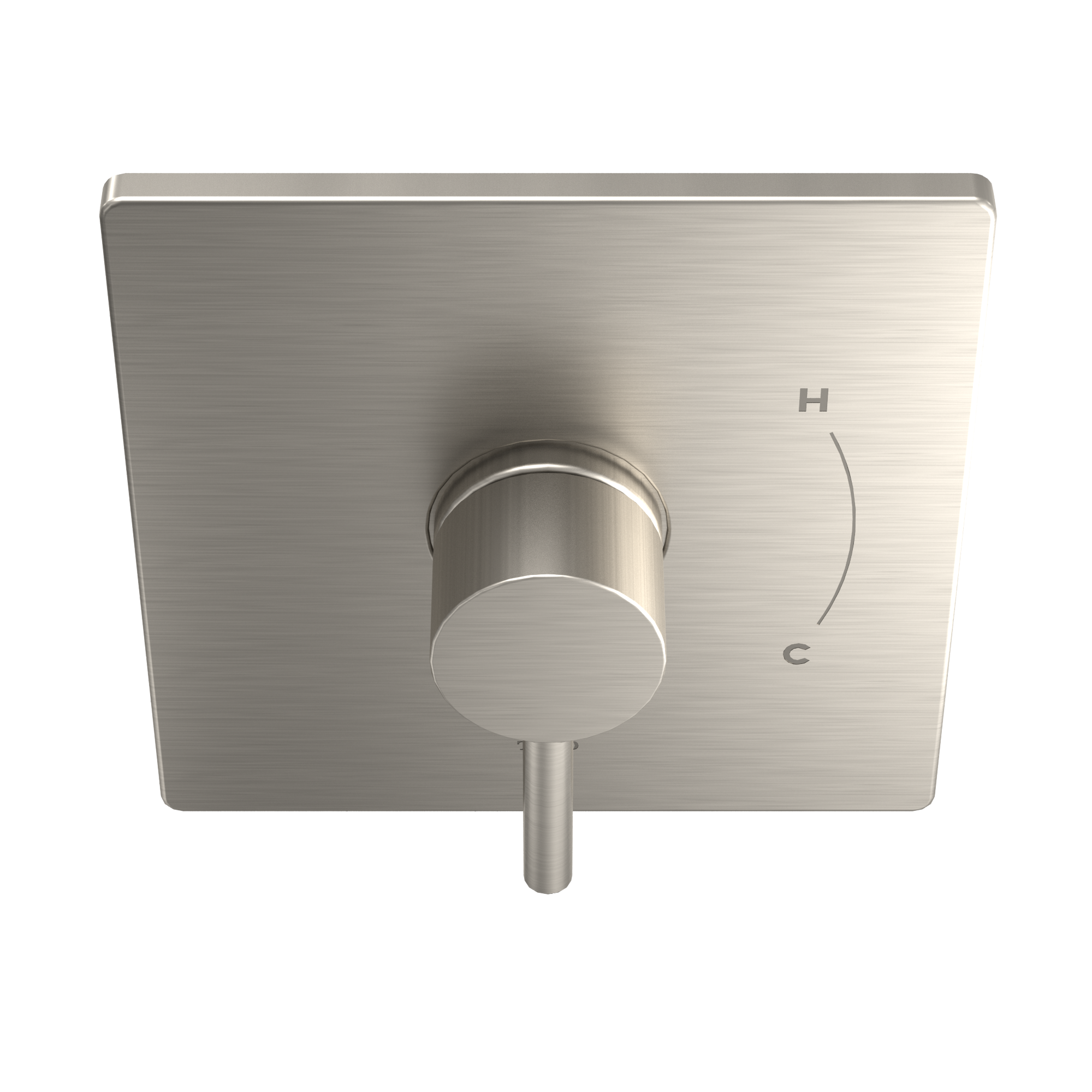 TOTO TBV02801U#BN Square Pressure Balance Valve Shower Trim - Brushed Nickel