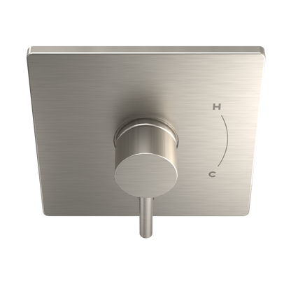 TOTO TBV02801U#BN Square Pressure Balance Valve Shower Trim - Brushed Nickel