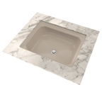TOTO LT973G#03 Guinevere Rectangular Undermount Bathroom Sink With Cefiontect - Bone