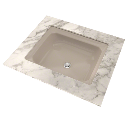 TOTO LT973G#03 Guinevere Rectangular Undermount Bathroom Sink With Cefiontect - Bone