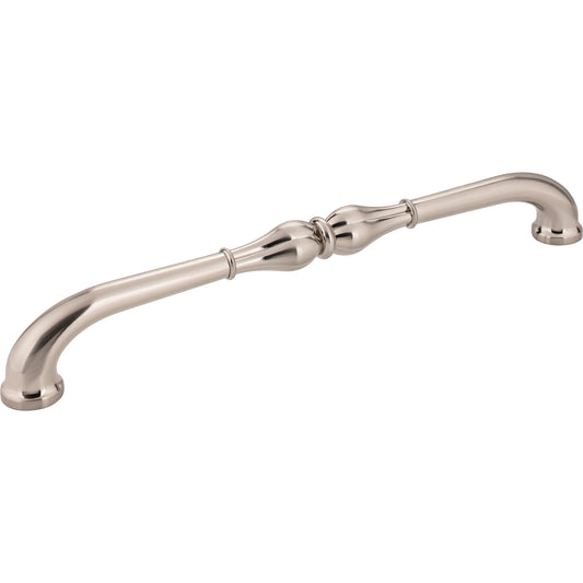 JEFFREY ALEXANDER 818-12SN Bella 12" Center-to-Center Appliance Pull , Satin Nickel