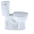 TOTO CST243EF#01 Entrada Two-Piece Round 1.28 Gpf Universal Height Toilet - Cotton White