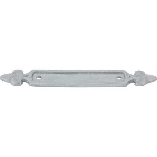 TOP KNOBS M197 Dover Backplate Pull Backplate - Pewter Light