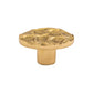 TOP KNOBS TK298BR Cobblestone 2" Length Oval Knob - Polished Brass