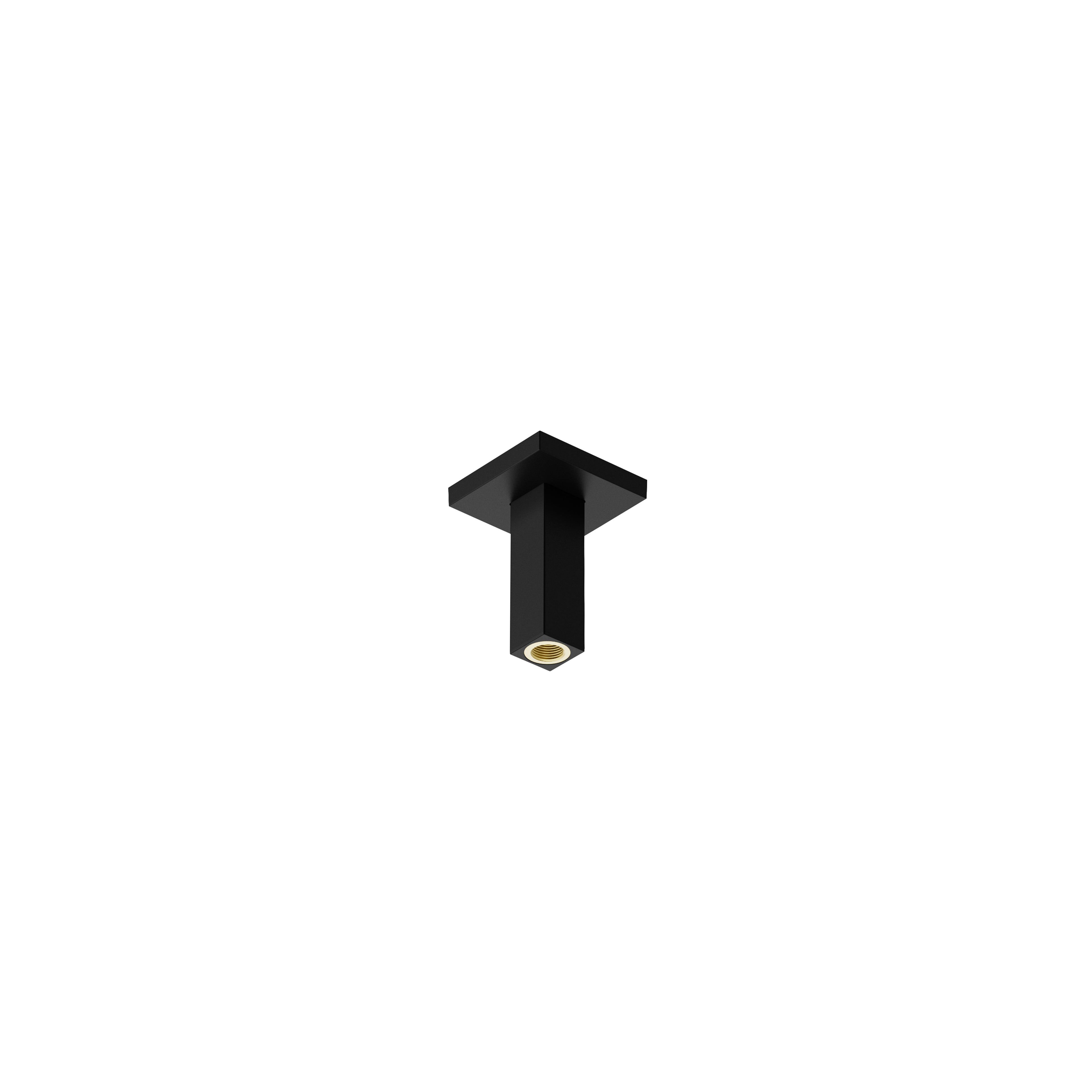 HANSGROHE 24338671 Pulsify E Extension Pipe for Ceiling Mount E, 4" - Matte Black