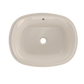 TOTO LT481G#12 Maris 20-5/16" x 15-9/16" Oval Undermount Bathroom Sink with CEFIONTECT , Sedona Beige