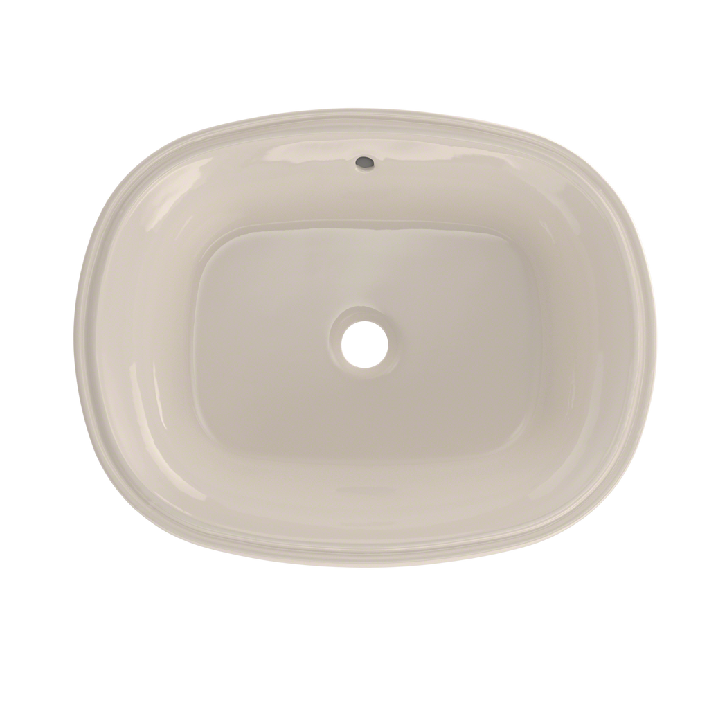 TOTO LT481G#12 Maris 20-5/16" X 15-9/16" Oval Undermount Bathroom Sink With Cefiontect - Sedona Beige