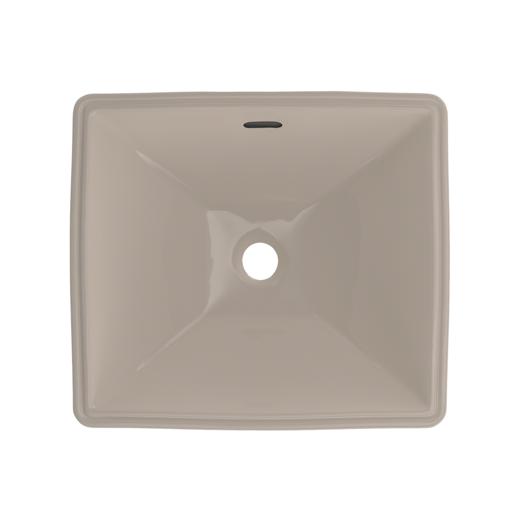 TOTO LT624G#03 Legato Rectangular Undermount Bathroom Sink With Cefiontect - Bone