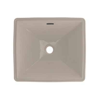 TOTO LT624G#03 Legato Rectangular Undermount Bathroom Sink With Cefiontect - Bone