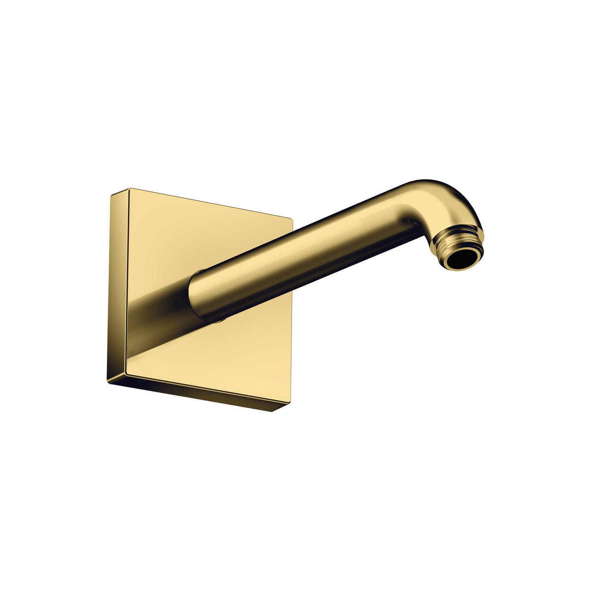 AXOR 26430991 ShowerSolutions Showerarm Square, 9" - Polished Gold Optic
