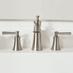HANSGROHE 04774820 Joleena Widespread Faucet 100 with Pop-Up Drain, 1.2 GPM - Brushed Nickel