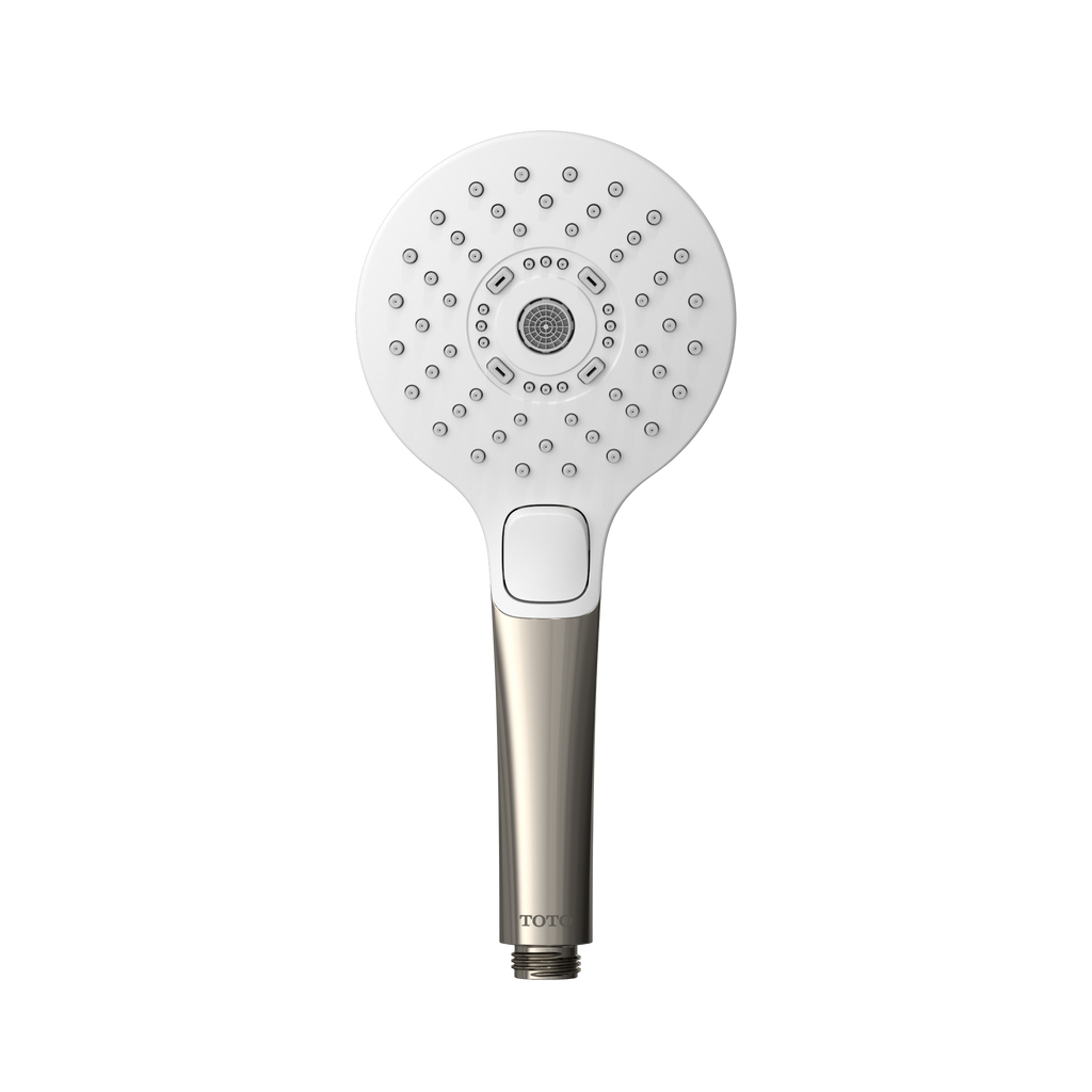 TOTO TBW01011U4#PN G Series 1.75 Gpm Multifunction 4 Inch Round Handshower With Active Wave - Polished Nickel