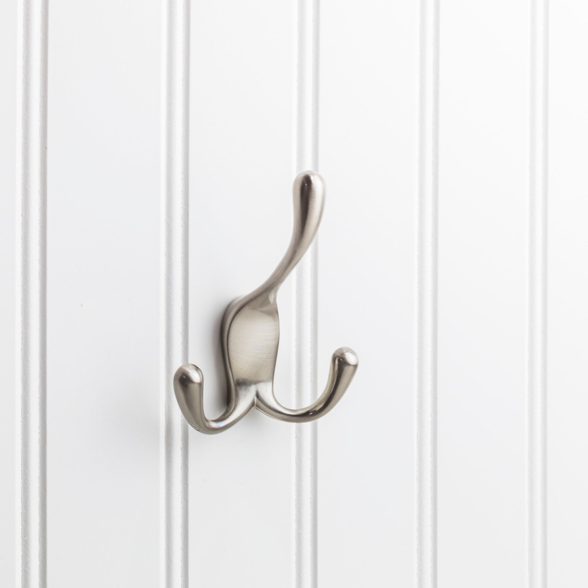ELEMENTS YT40C-400SN Elements Wall Triple Hook - Satin Nickel