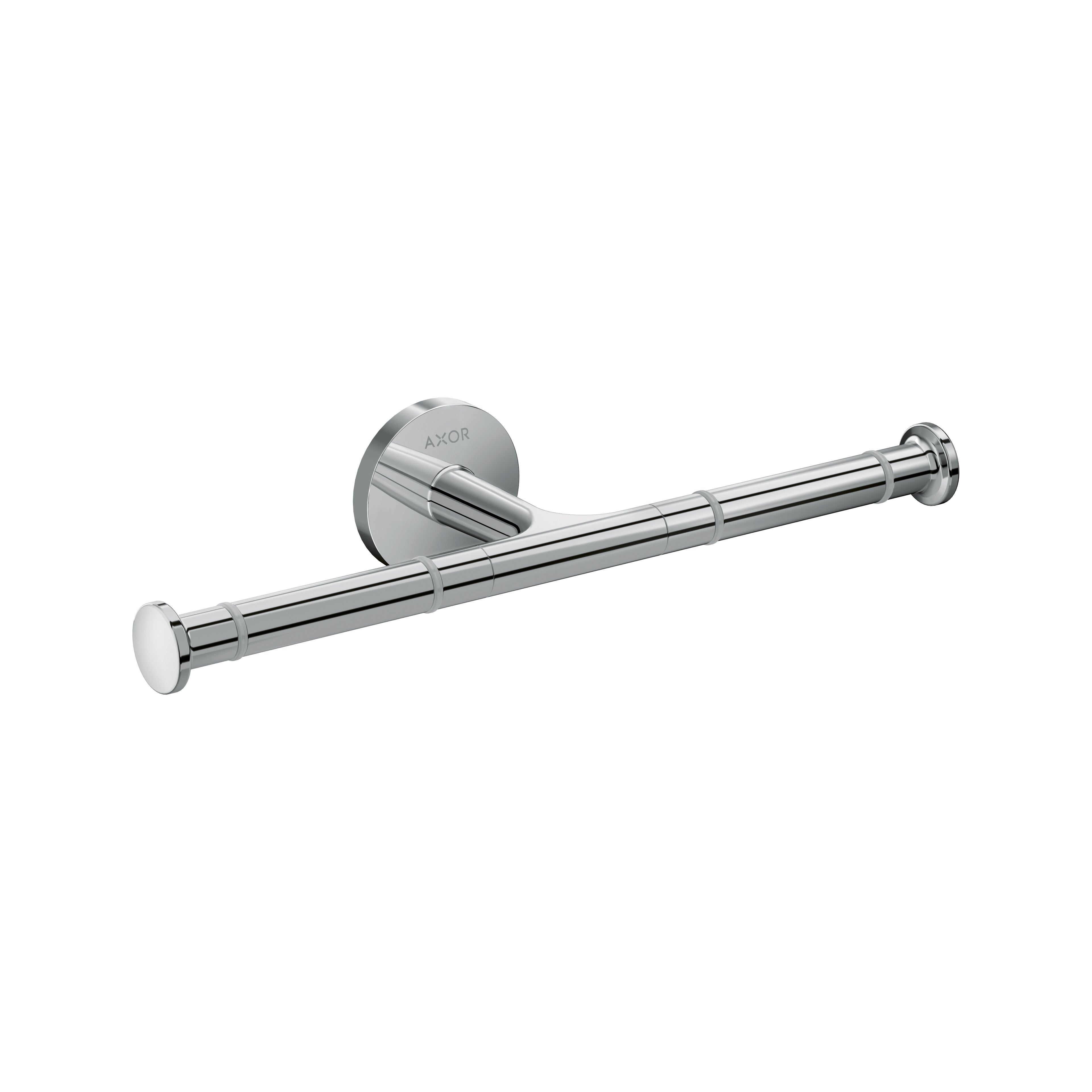 AXOR 42857000 Universal Circular Double Toilet Paper Holder - Chrome