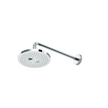 TOTO TBW01004U1#CP G Series 2.5 Gpm Two Spray Function 8.5 Inch Round Showerhead With Comfort Wave And Warm Spa - Polished Chrome