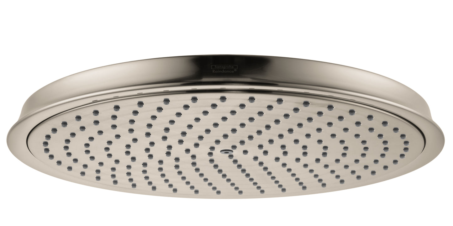 HANSGROHE 28428821 Brushed Nickel Raindance Classic Classic Showerhead 2.5 GPM