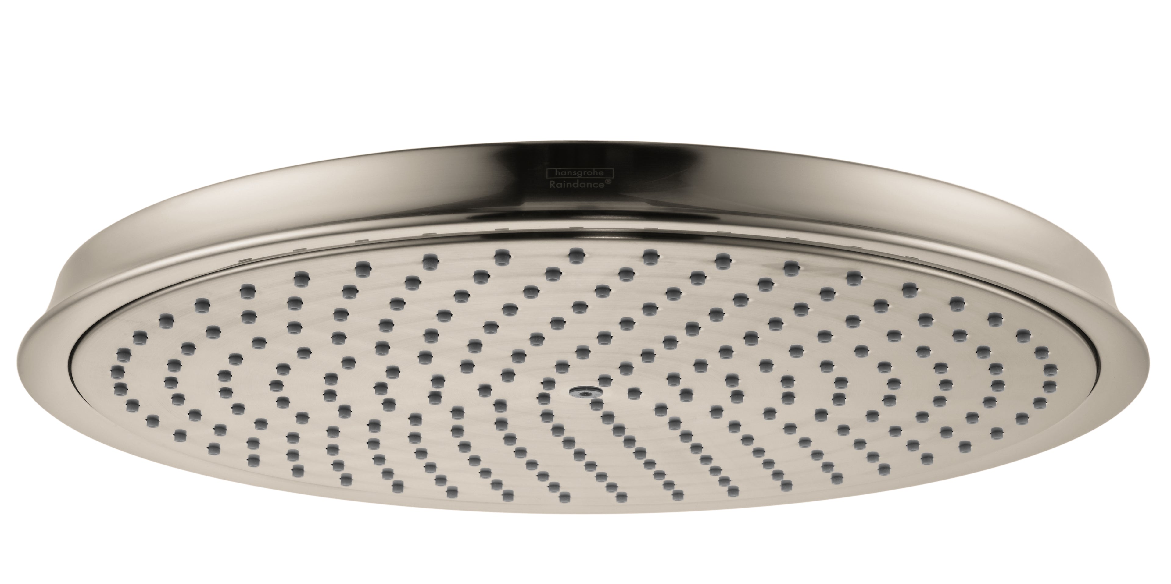 HANSGROHE 28428821 Raindance Classic Showerhead 300 1-Jet, 2.5 GPM - Brushed Nickel