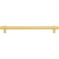 JEFFREY ALEXANDER 5224BG Key Grande 224 mm Center-to-Center Bar Pull - Brushed Gold