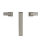 TOTO TBG10201U#PN GB Two-Handle Deck-Mount Roman Tub Filler Trim , Polished Nickel