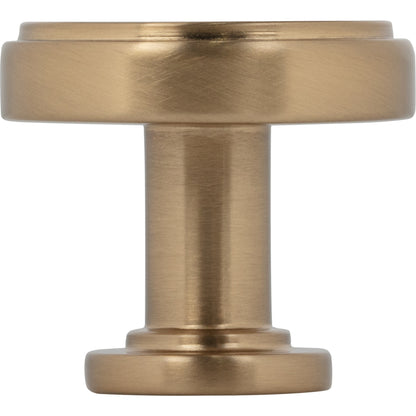 JEFFREY ALEXANDER 171SBZ Richard 1-1/4" Diameter Round Knob - Satin Bronze