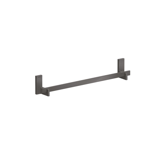 AXOR 42661340 Universal Rectangular Towel Bar, 24" - Brushed Black Chrome
