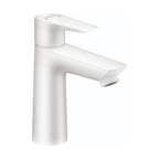 HANSGROHE 71710701 Talis E Single-Hole Faucet 110 with Pop-Up Drain, 1.2 GPM - Matte White