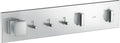 AXOR 12572001 ShowerComposition Thermostatic Module Trim for 3 Functions - Chrome