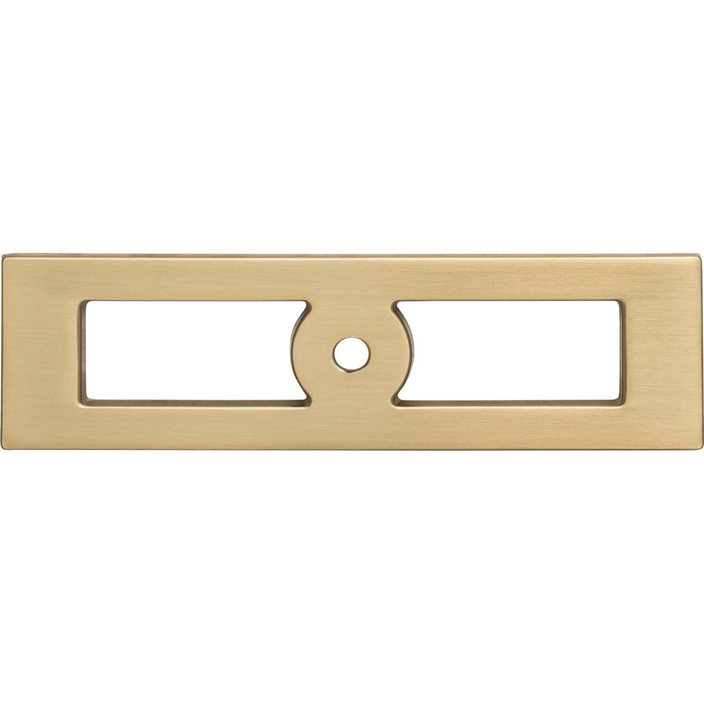 TOP KNOBS TK922HB Hollin 4 9/32" Length Rectangle Knob - Honey Bronze