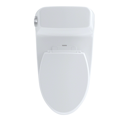 TOTO MS854114EG#01 Eco Ultramax One-Piece Elongated 1.28 Gpf Toilet With Cefiontect - Cotton White