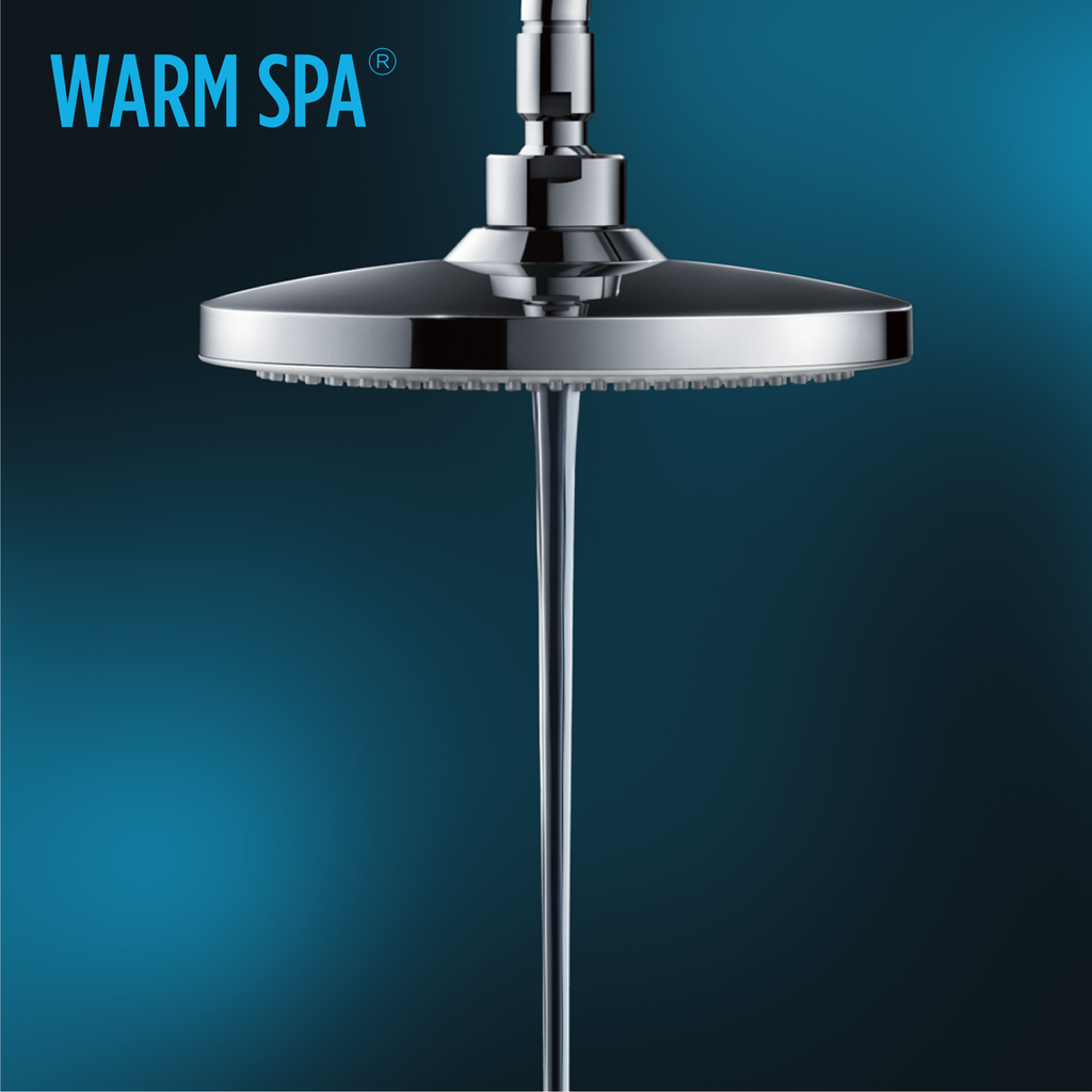 TOTO TBW02004U1#CP G Series 2.5 Gpm Multifunction 8.5 Inch Square Showerhead With Comfort Wave And Warm Spa - Polished Chrome