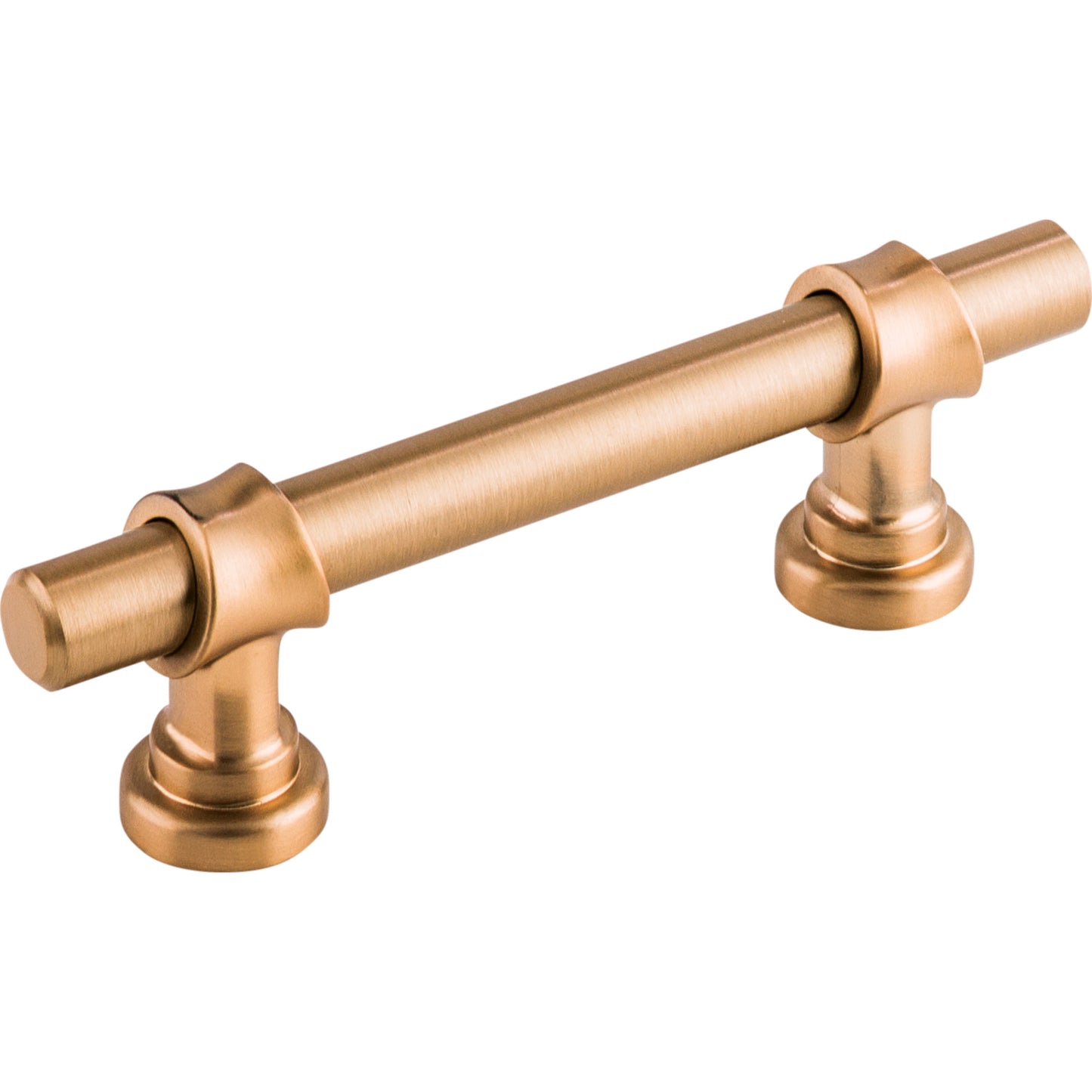 TOP KNOBS M1750 Bit 3" Center to Center Bar Pull - Brushed Bronze