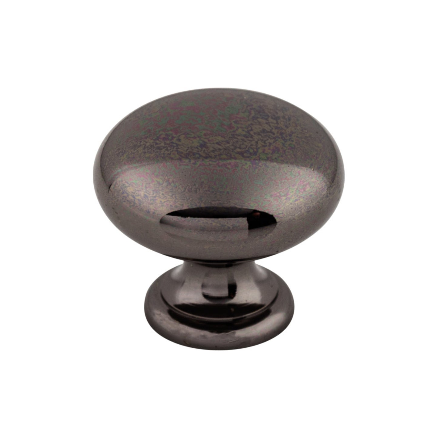 TOP KNOBS M282 Mushroom 1 1/4" Diameter Round Knob - Black Nickel