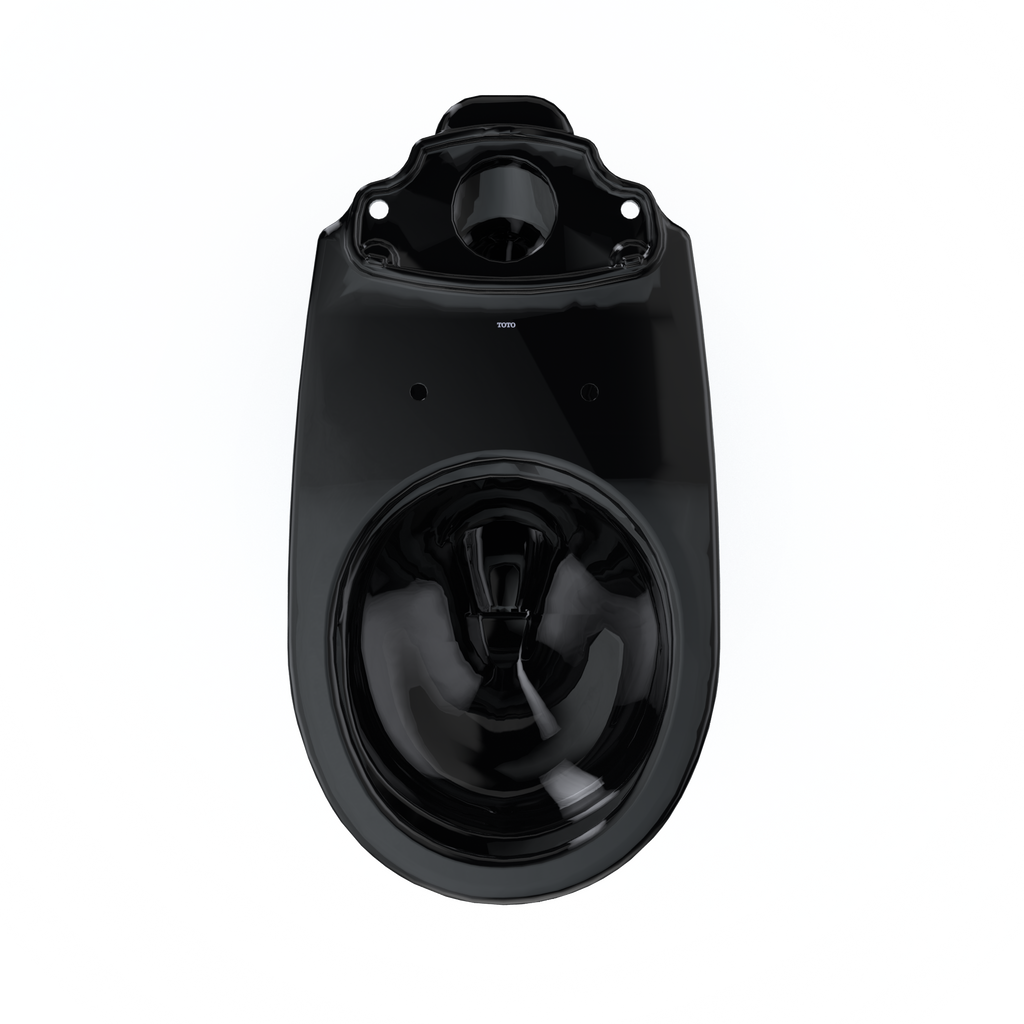 TOTO C775CEF#51 Drake Round Tornado Flush Toilet Bowl - Ebony