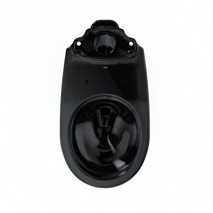 TOTO C775CEF#51 Drake Round Tornado Flush Toilet Bowl - Ebony